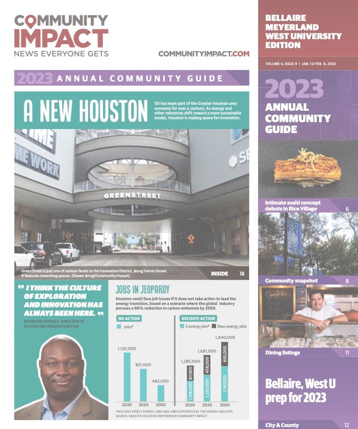 Bellaire - Meyerland - West University cover — January 2023