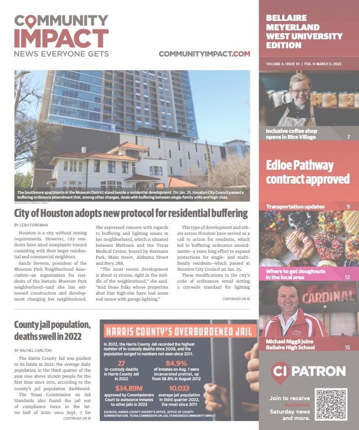 Bellaire - Meyerland - West University cover — February 2023