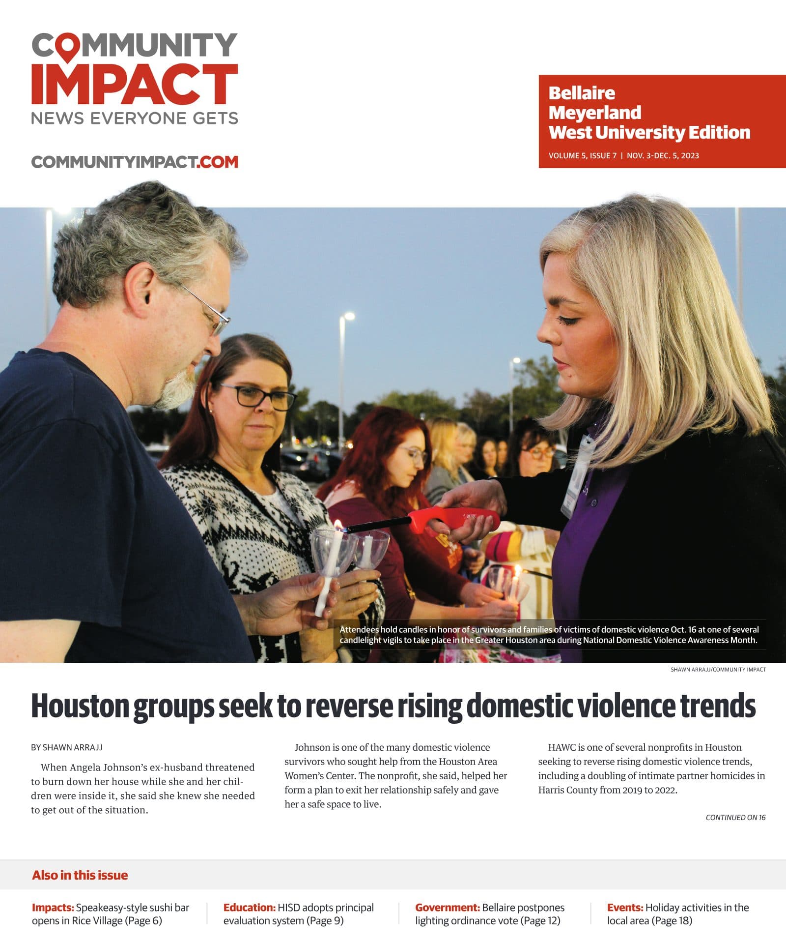 Bellaire - Meyerland - West University cover — November 2023