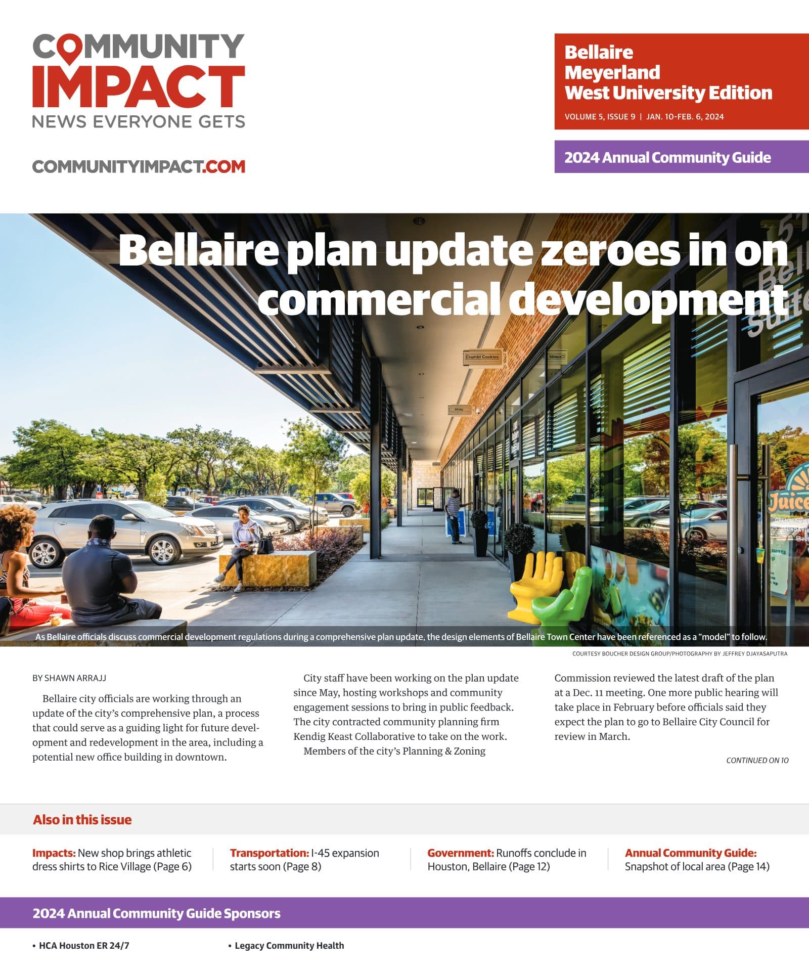 Bellaire - Meyerland - West University cover — January 2024