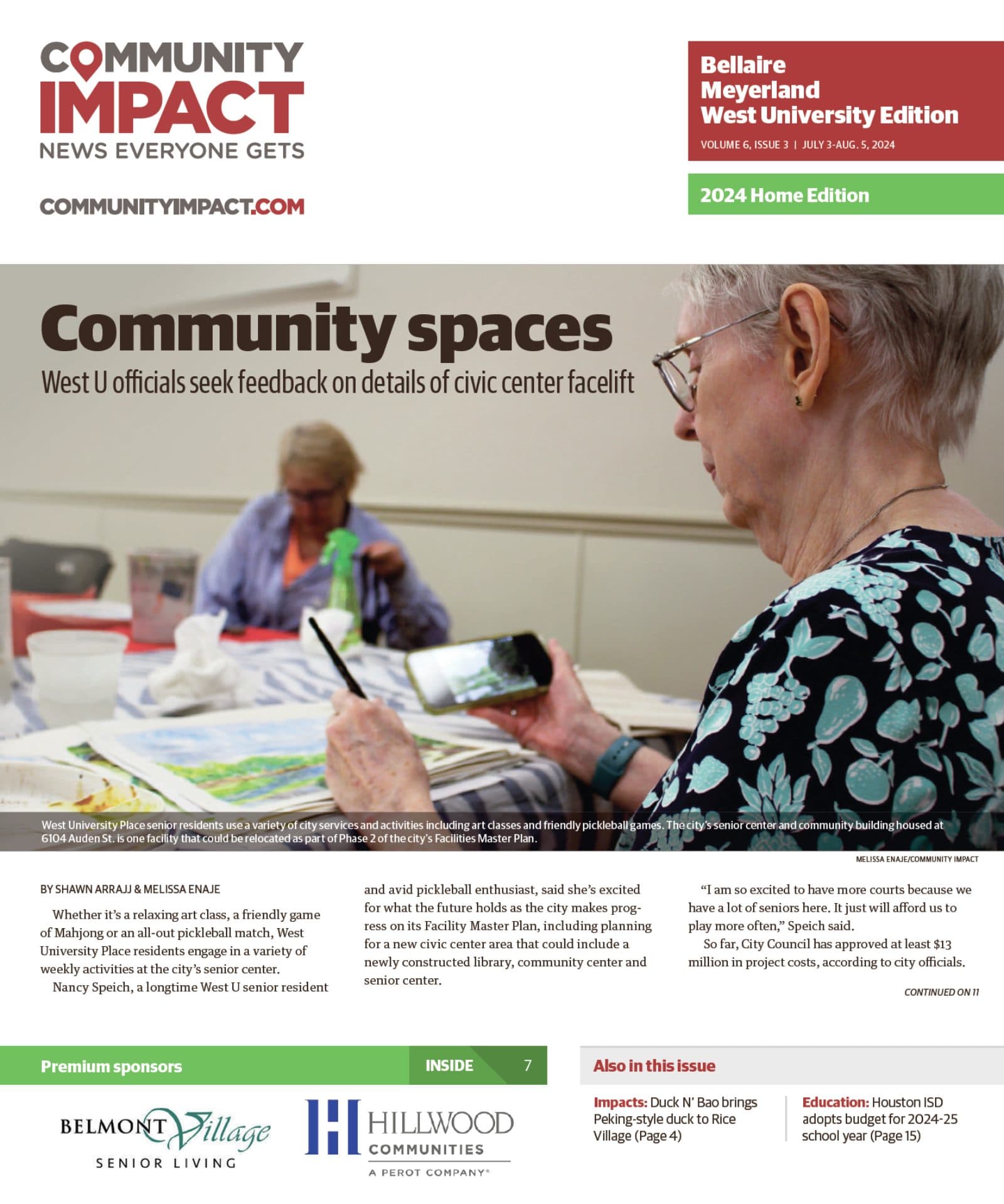 Bellaire - Meyerland - West University cover — July 2024