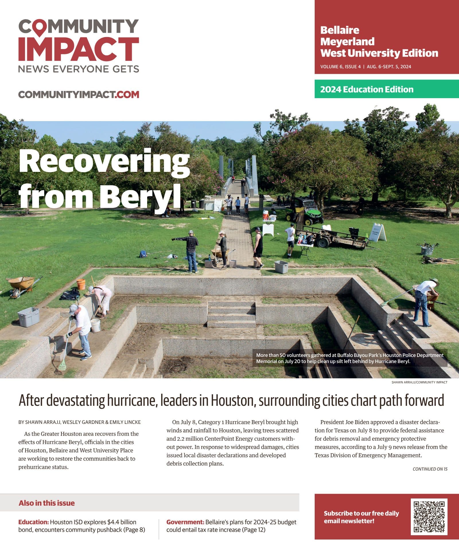 Bellaire - Meyerland - West University cover — August 2024