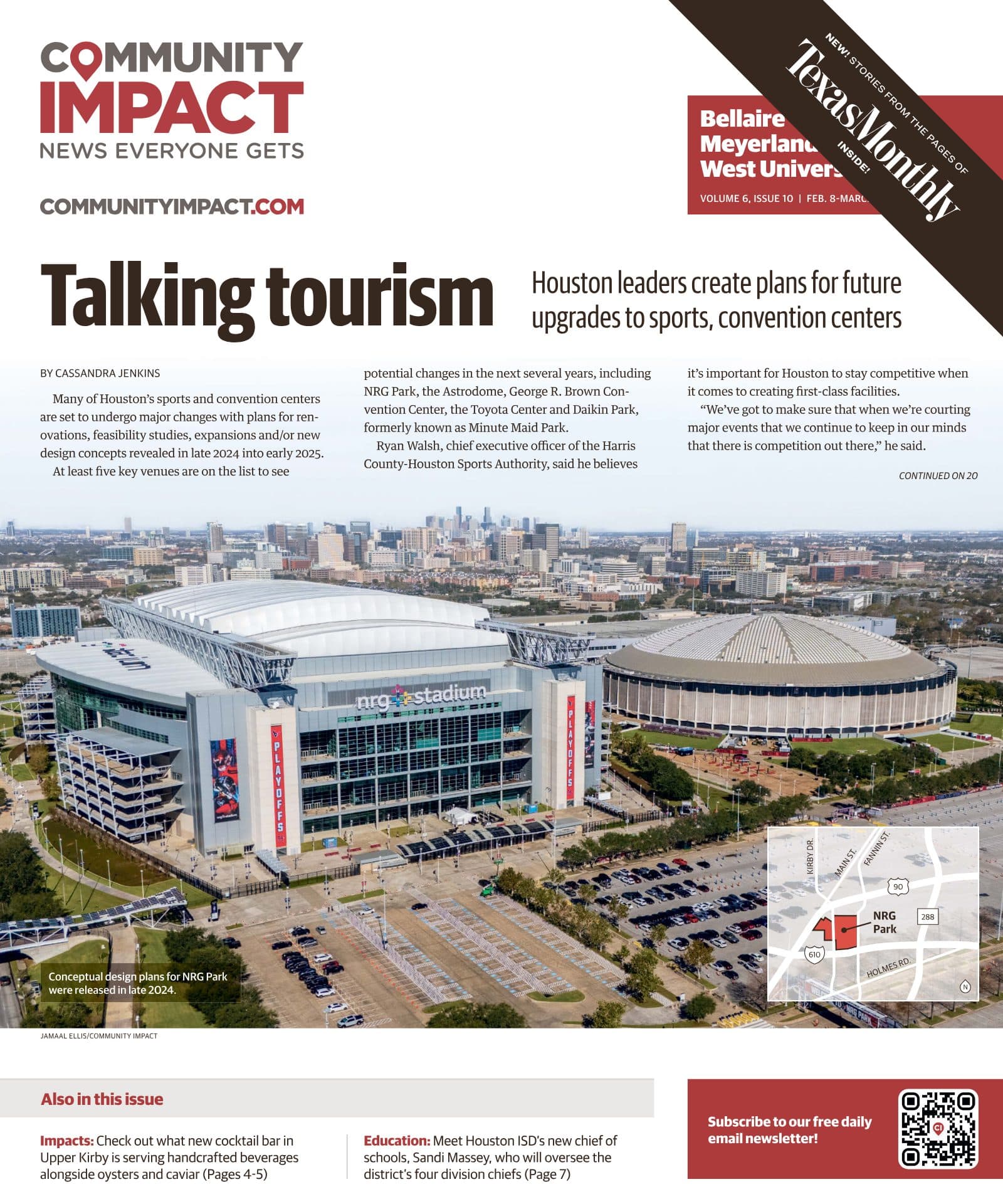 Bellaire - Meyerland - West University cover — February 2025