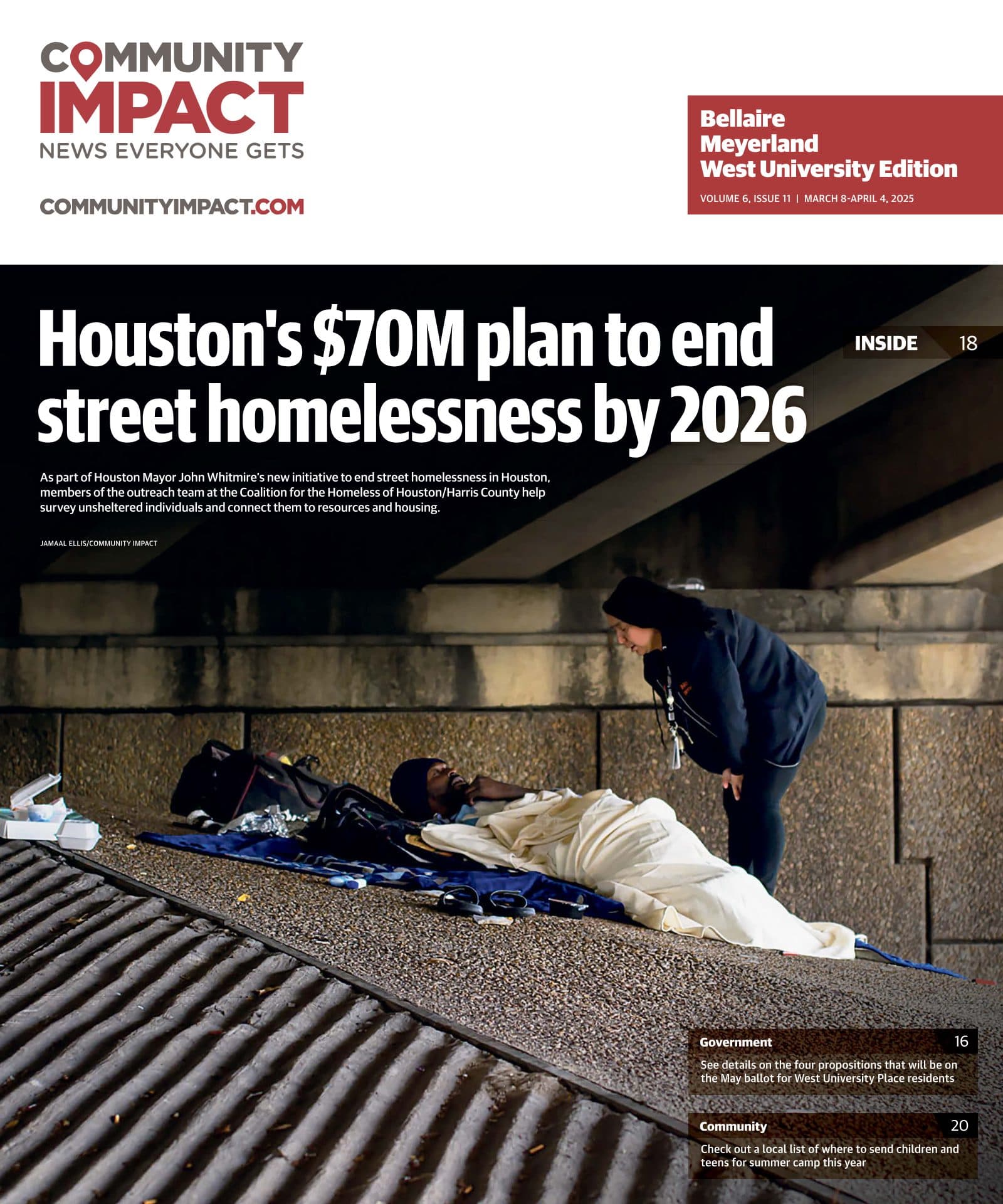 Bellaire - Meyerland - West University cover — March 2025