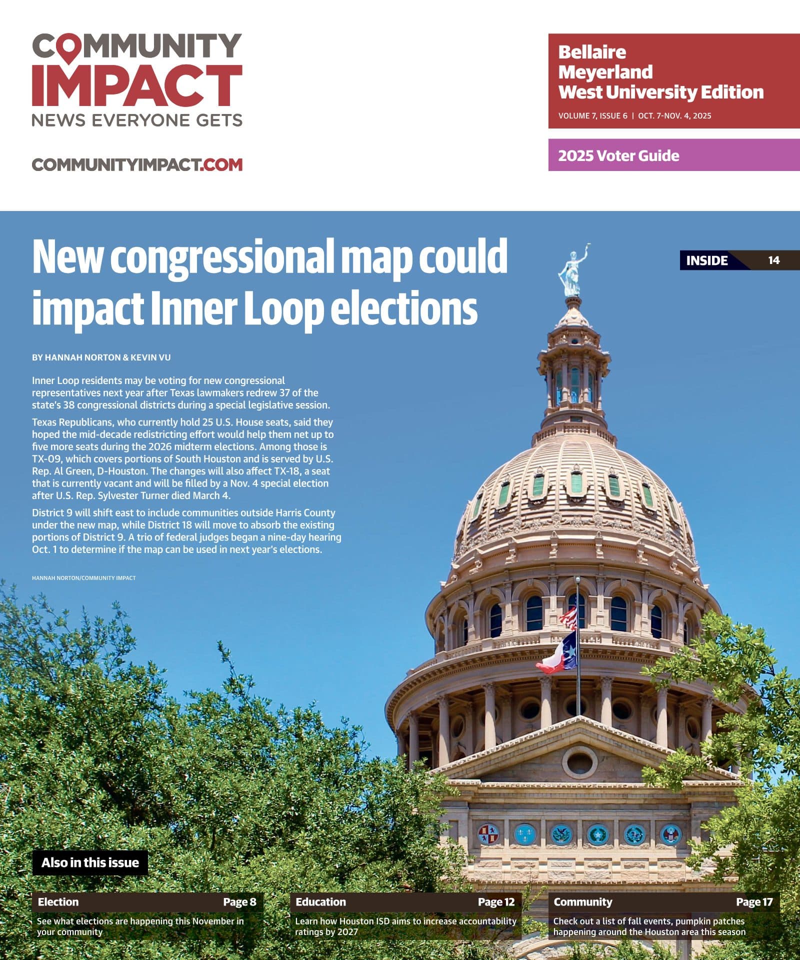 Bellaire - Meyerland - West University cover — October 2025