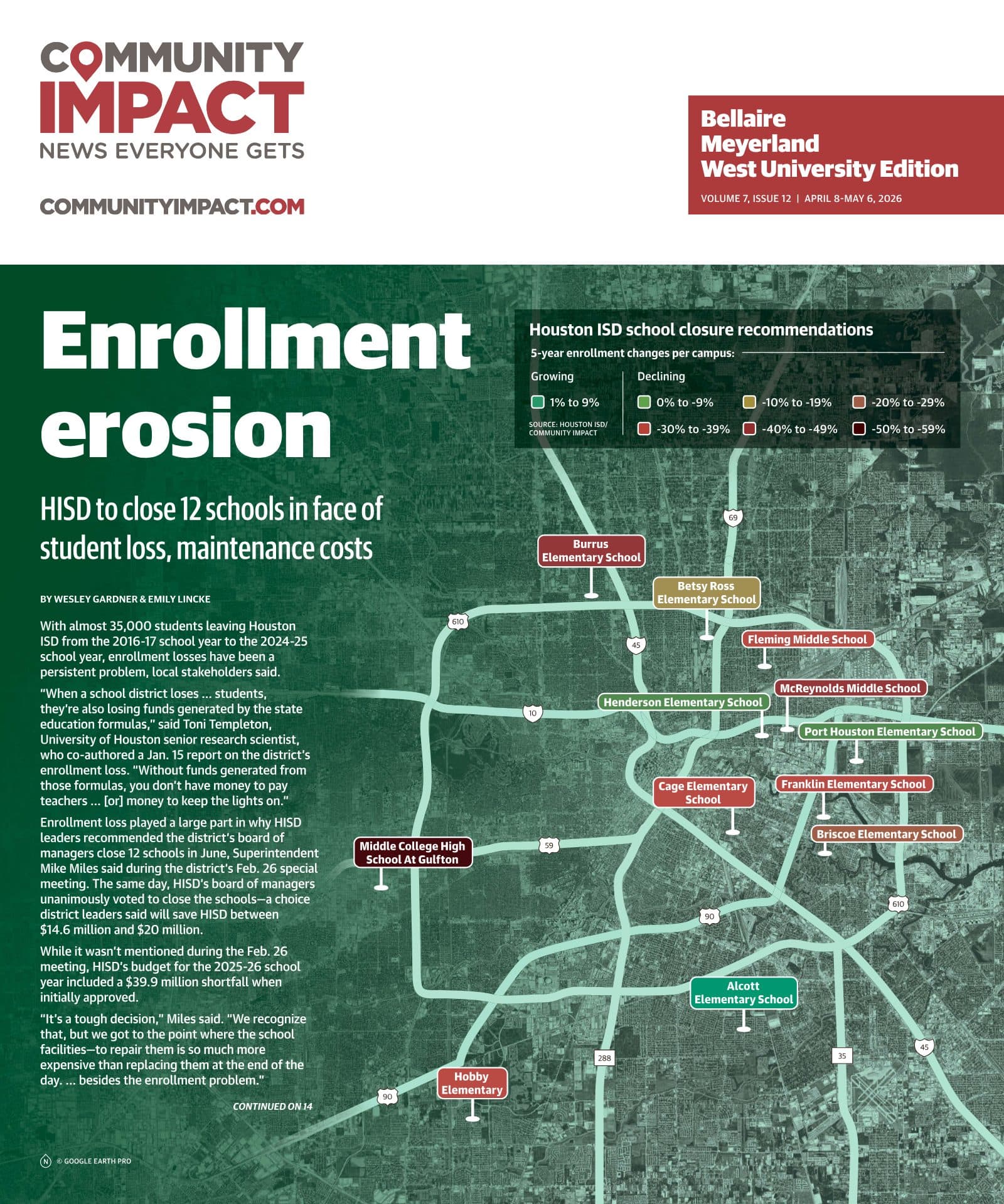 Bellaire - Meyerland - West University cover — April 2026