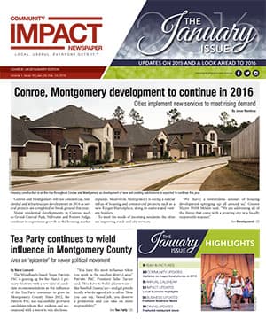 Conroe - Montgomery cover — January 2016