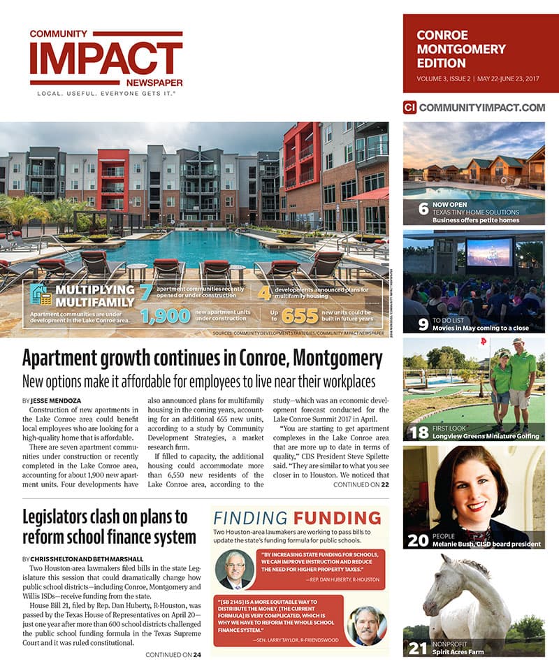 Conroe - Montgomery cover — May 2017