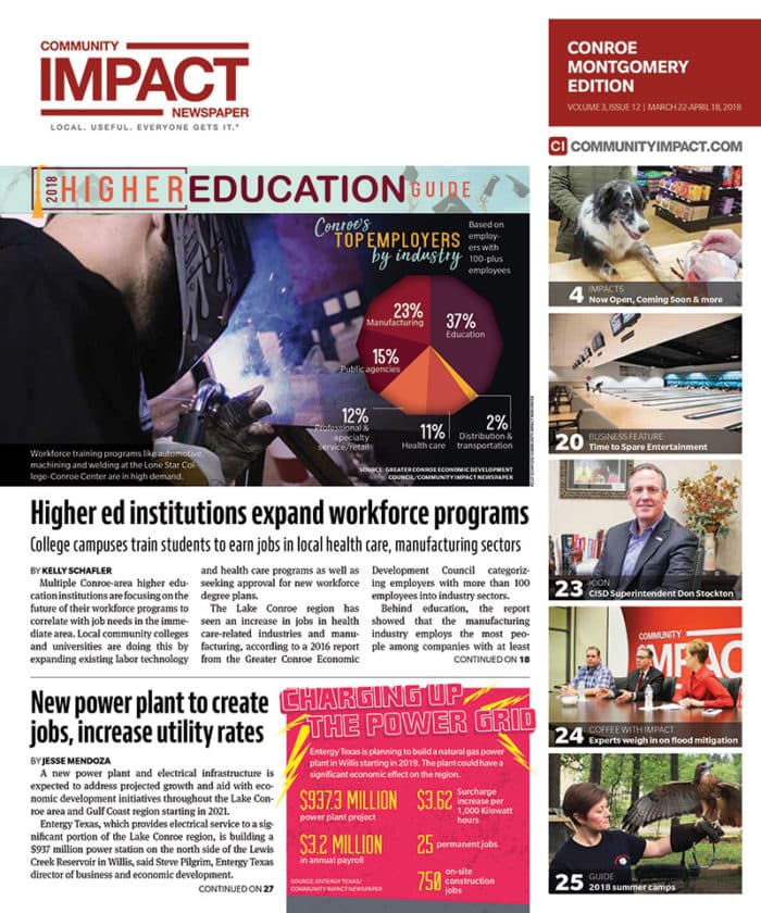 Conroe - Montgomery cover — March 2018