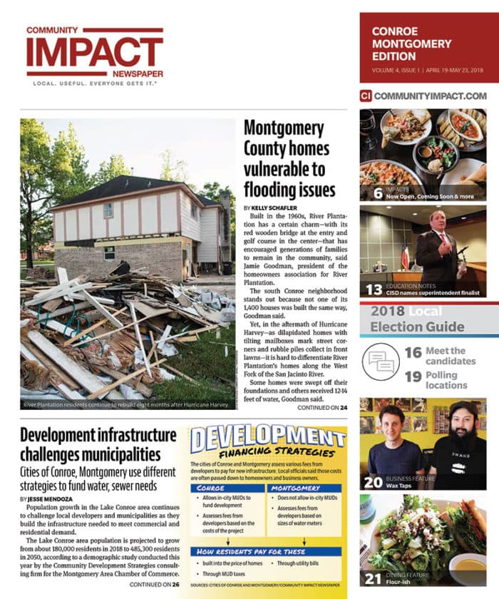 Conroe - Montgomery cover — April 2018