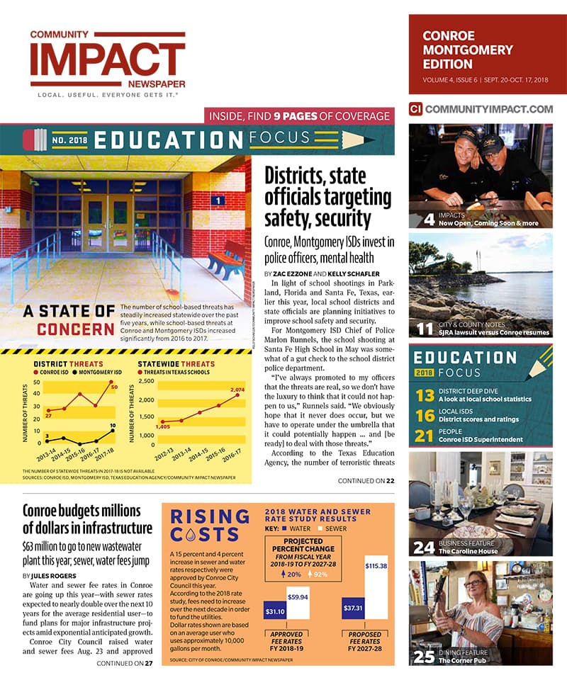 Conroe - Montgomery cover — September 2018