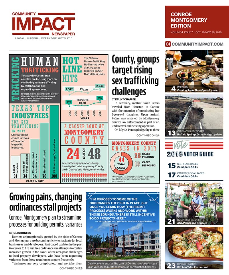 Conroe - Montgomery cover — October 2018