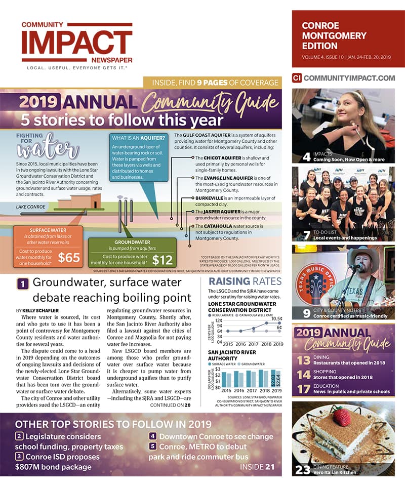Conroe - Montgomery cover — January 2019