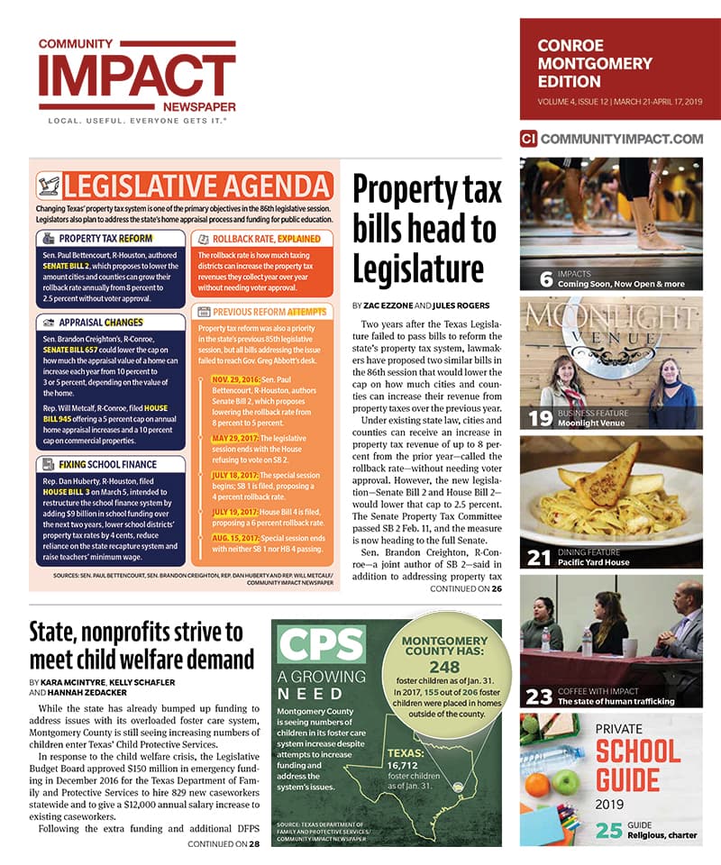 Conroe - Montgomery cover — March 2019