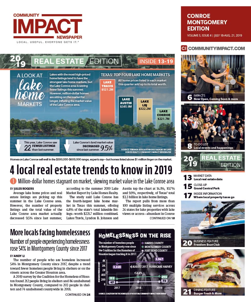 Conroe - Montgomery cover — July 2019