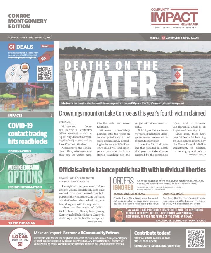 Conroe - Montgomery cover — August 2020