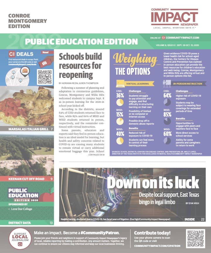 Conroe - Montgomery cover — September 2020