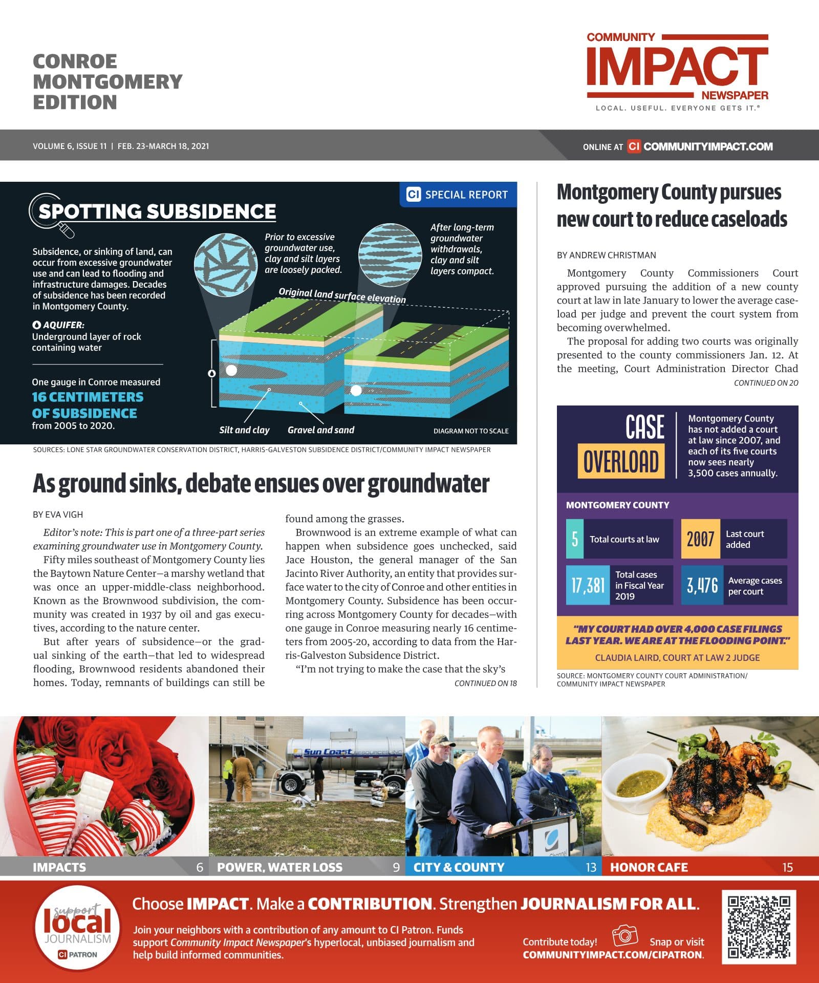 Conroe - Montgomery cover — February 2021