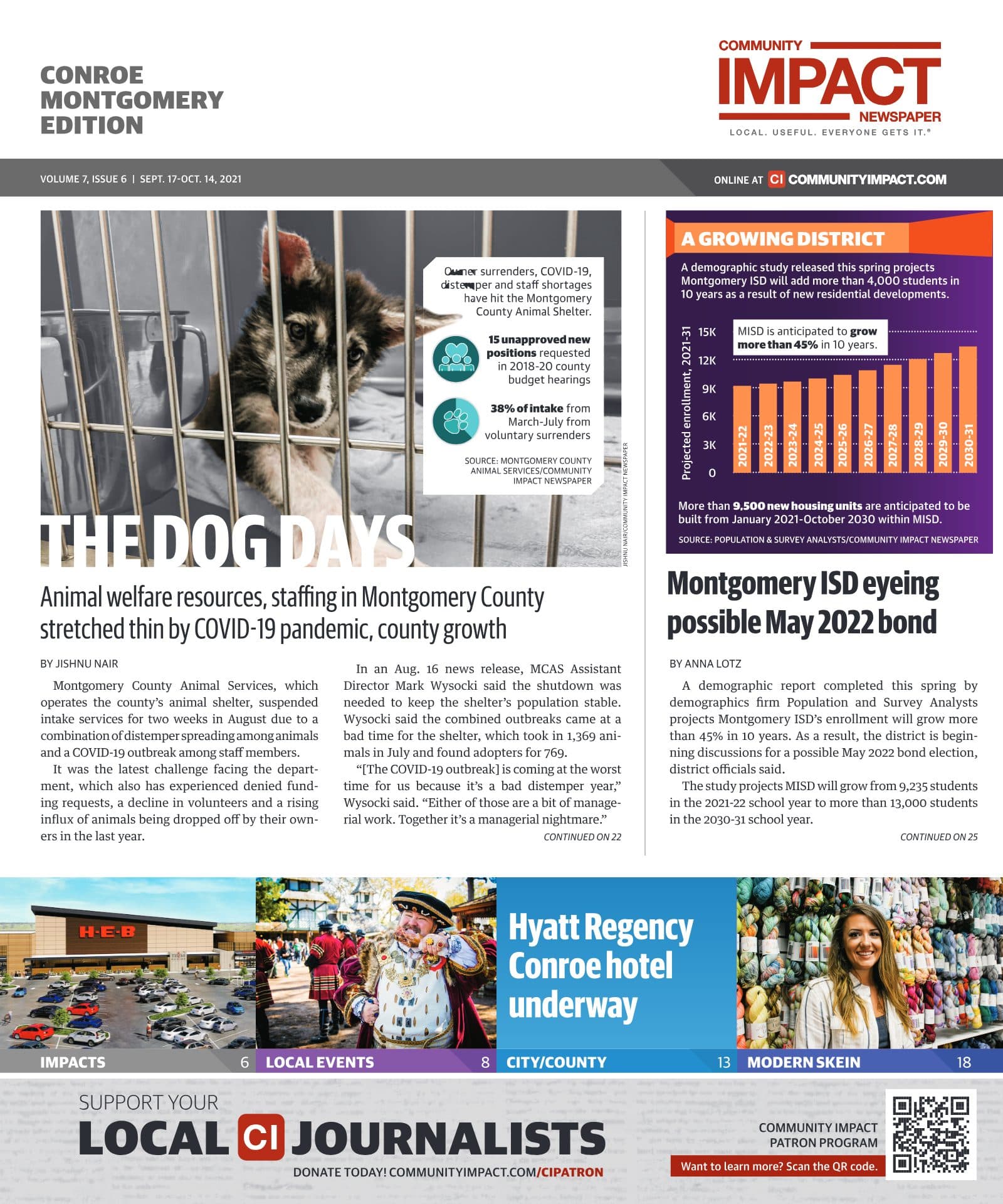 Conroe - Montgomery cover — September 2021