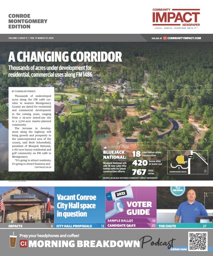 Conroe - Montgomery cover — February 2022