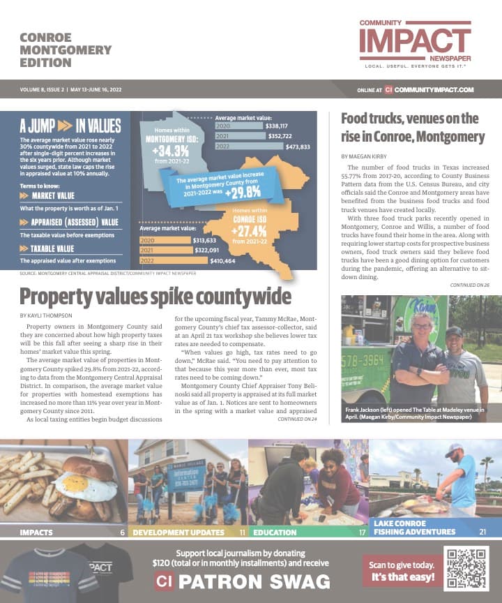 Conroe - Montgomery cover — May 2022
