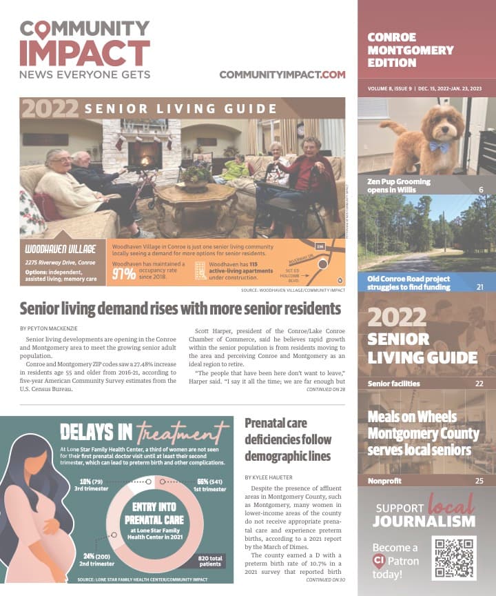 Conroe - Montgomery cover — December 2022