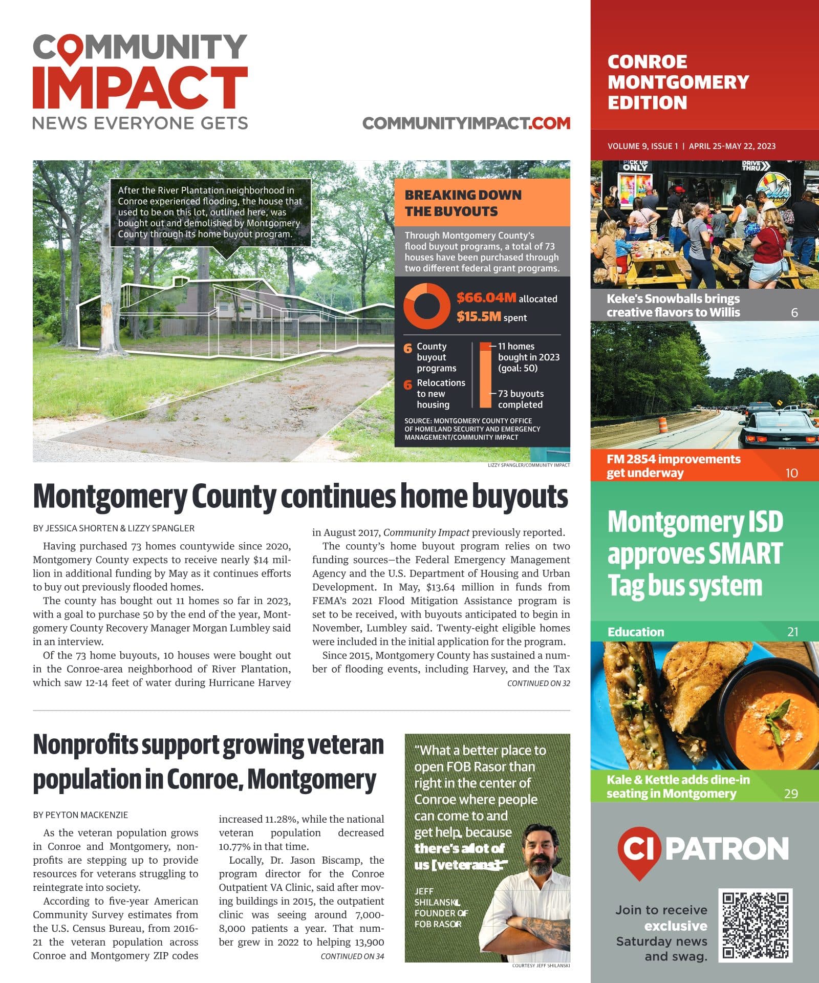 Conroe - Montgomery cover — April 2023