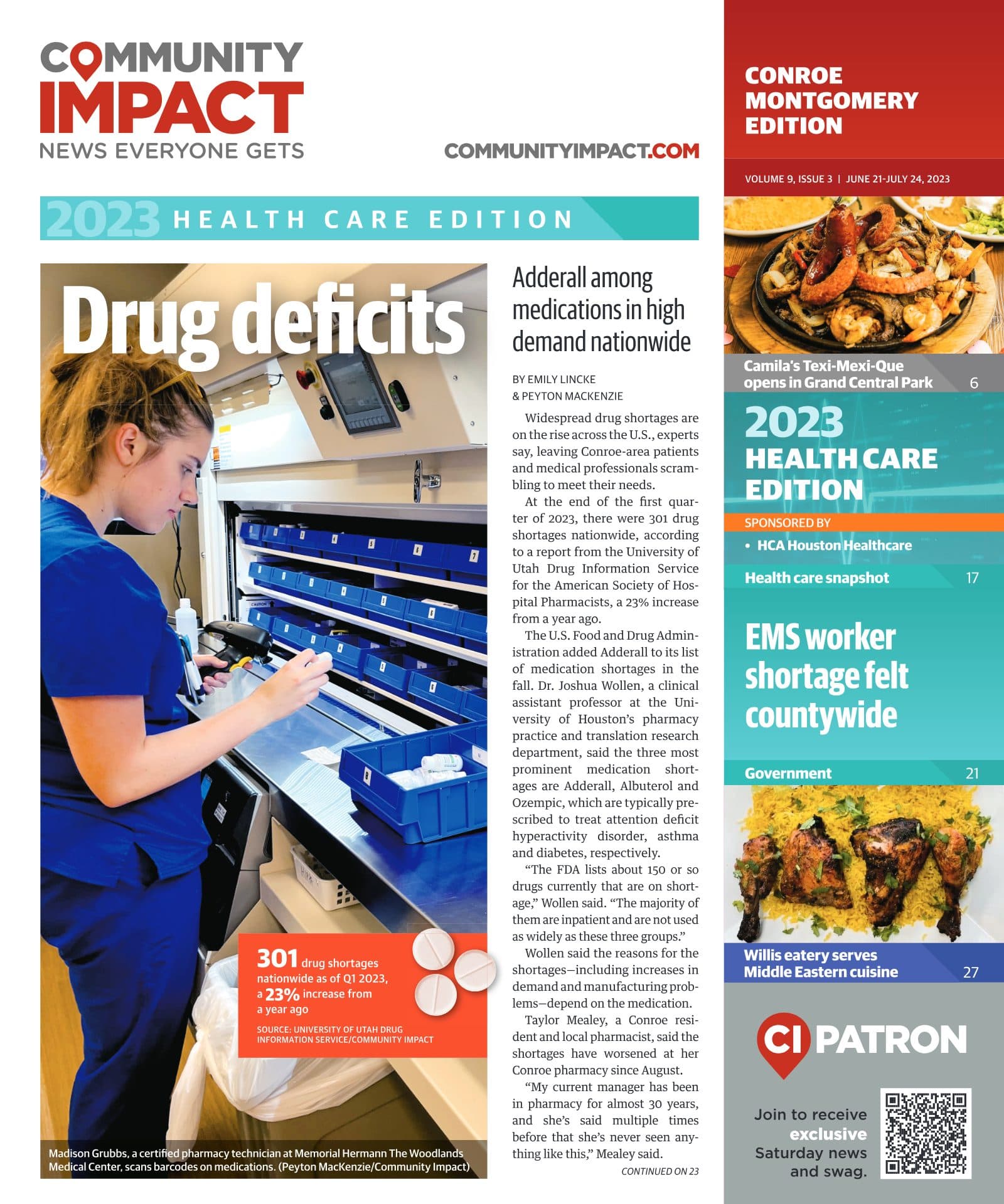 Conroe - Montgomery cover — June 2023