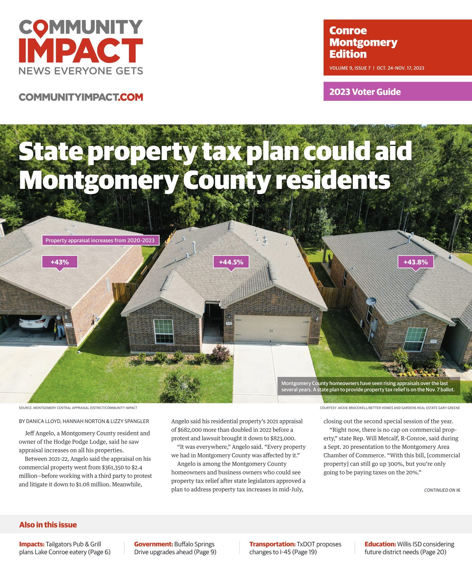 Conroe - Montgomery cover — October 2023