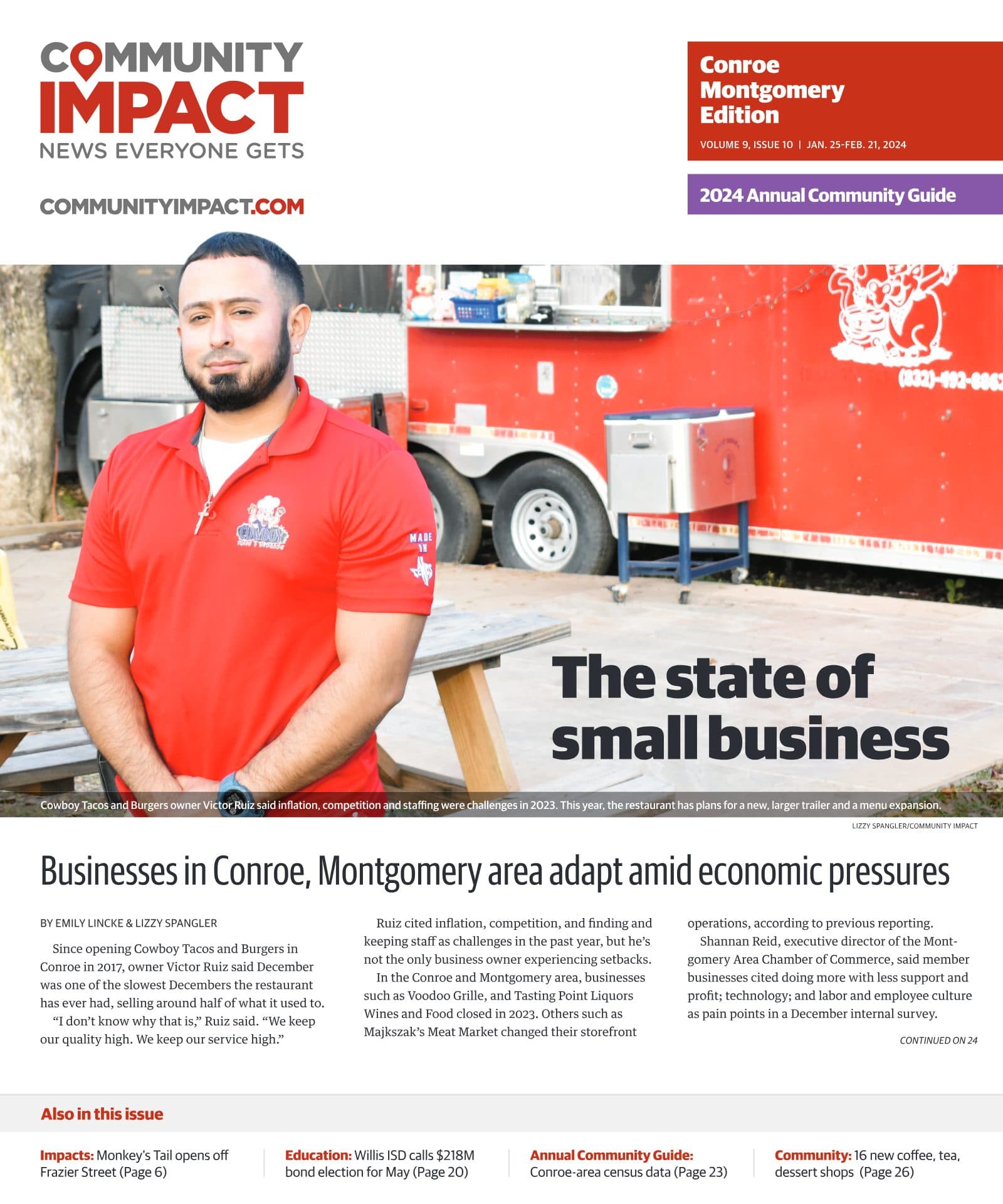 Conroe - Montgomery cover — January 2024