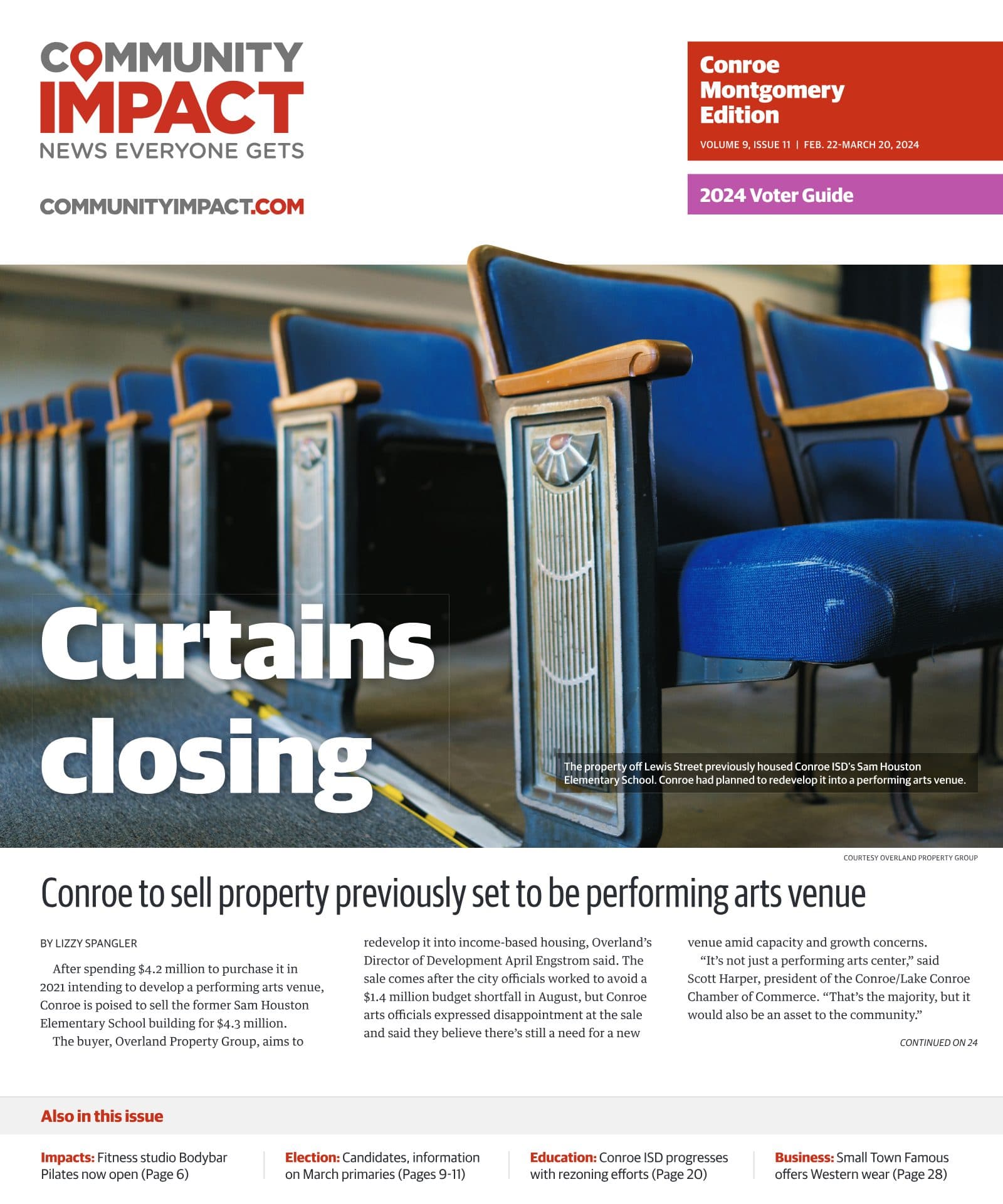 Conroe - Montgomery cover — February 2024