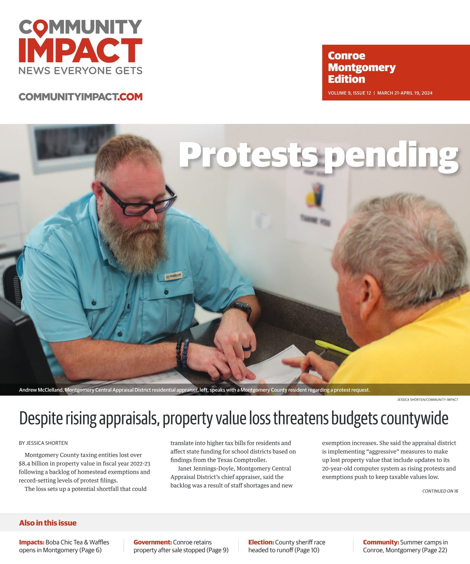 Conroe - Montgomery cover — March 2024