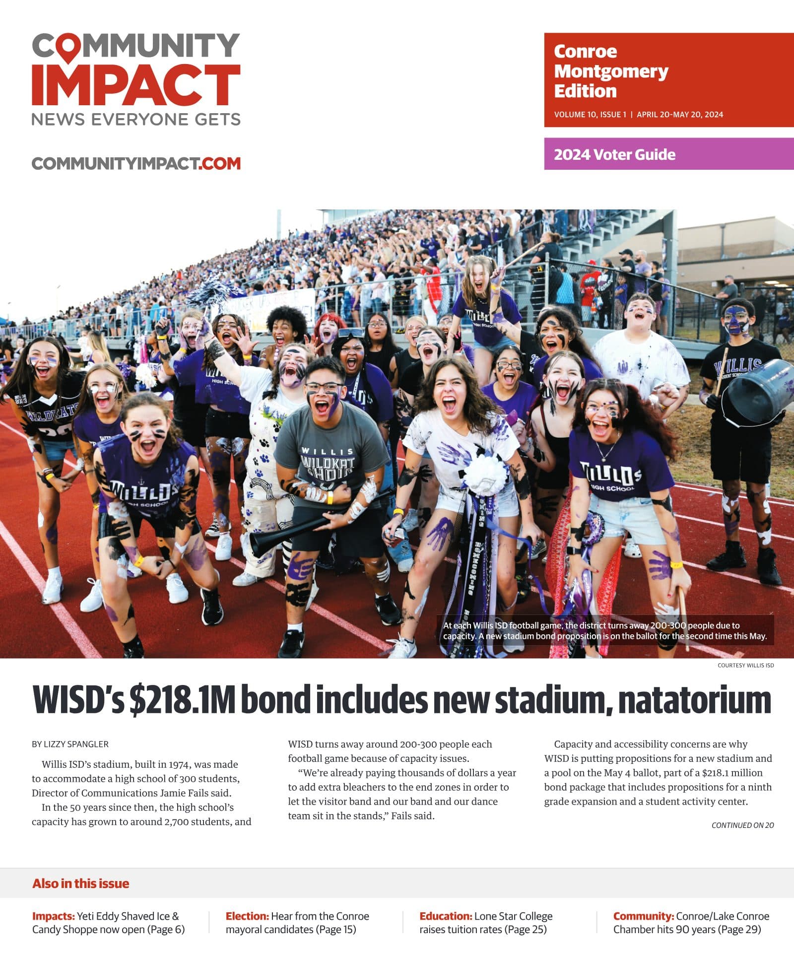 Conroe - Montgomery cover — April 2024