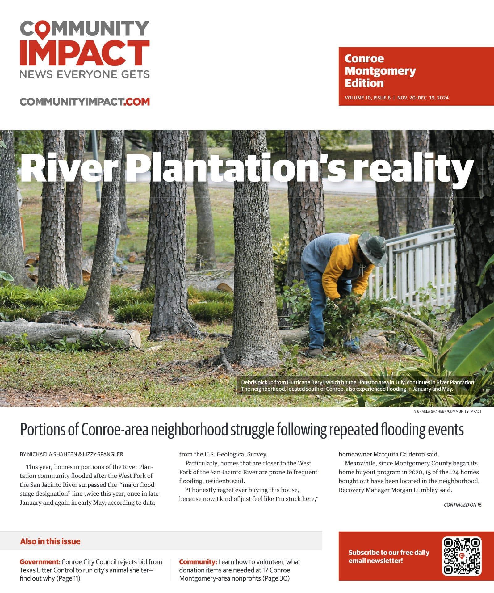 Conroe - Montgomery cover — November 2024
