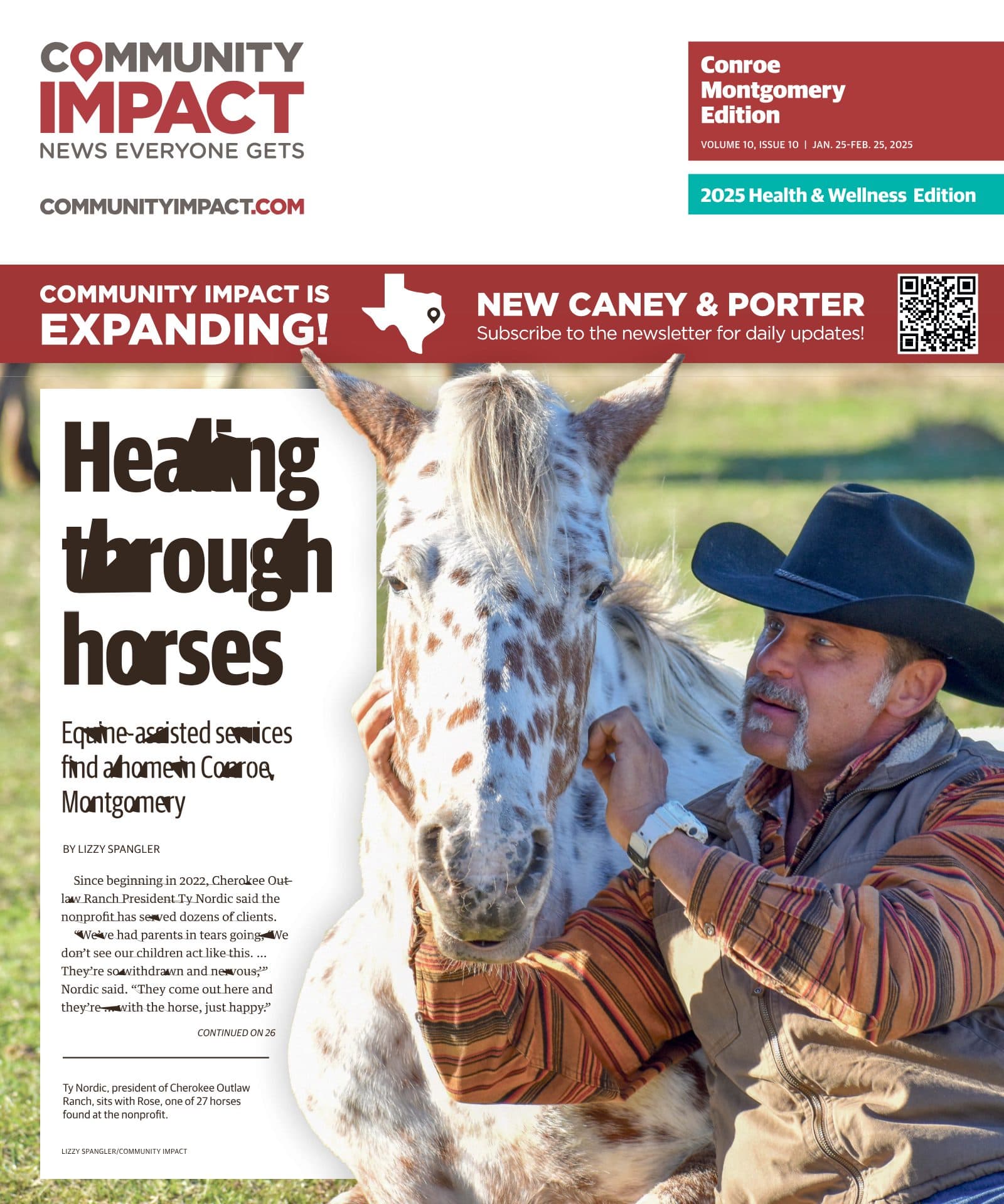 Conroe - Montgomery cover — January 2025