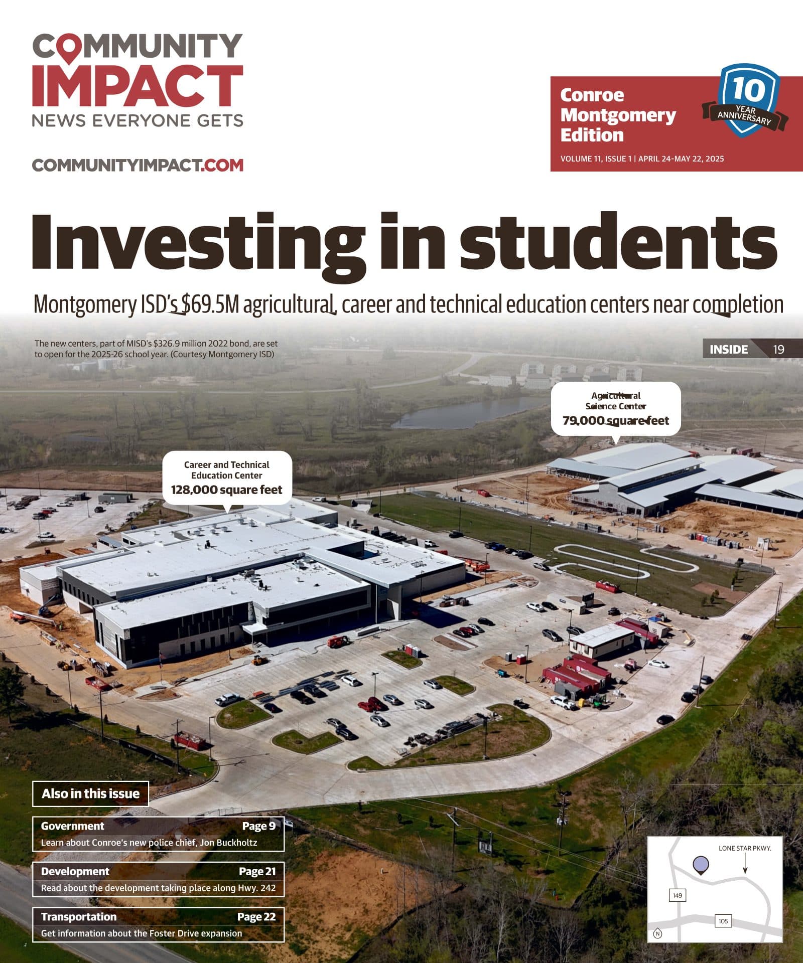 Conroe - Montgomery cover — April 2025