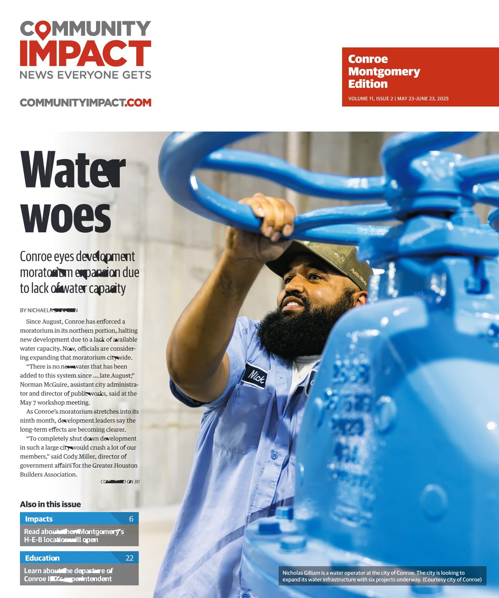 Conroe - Montgomery cover — May 2025