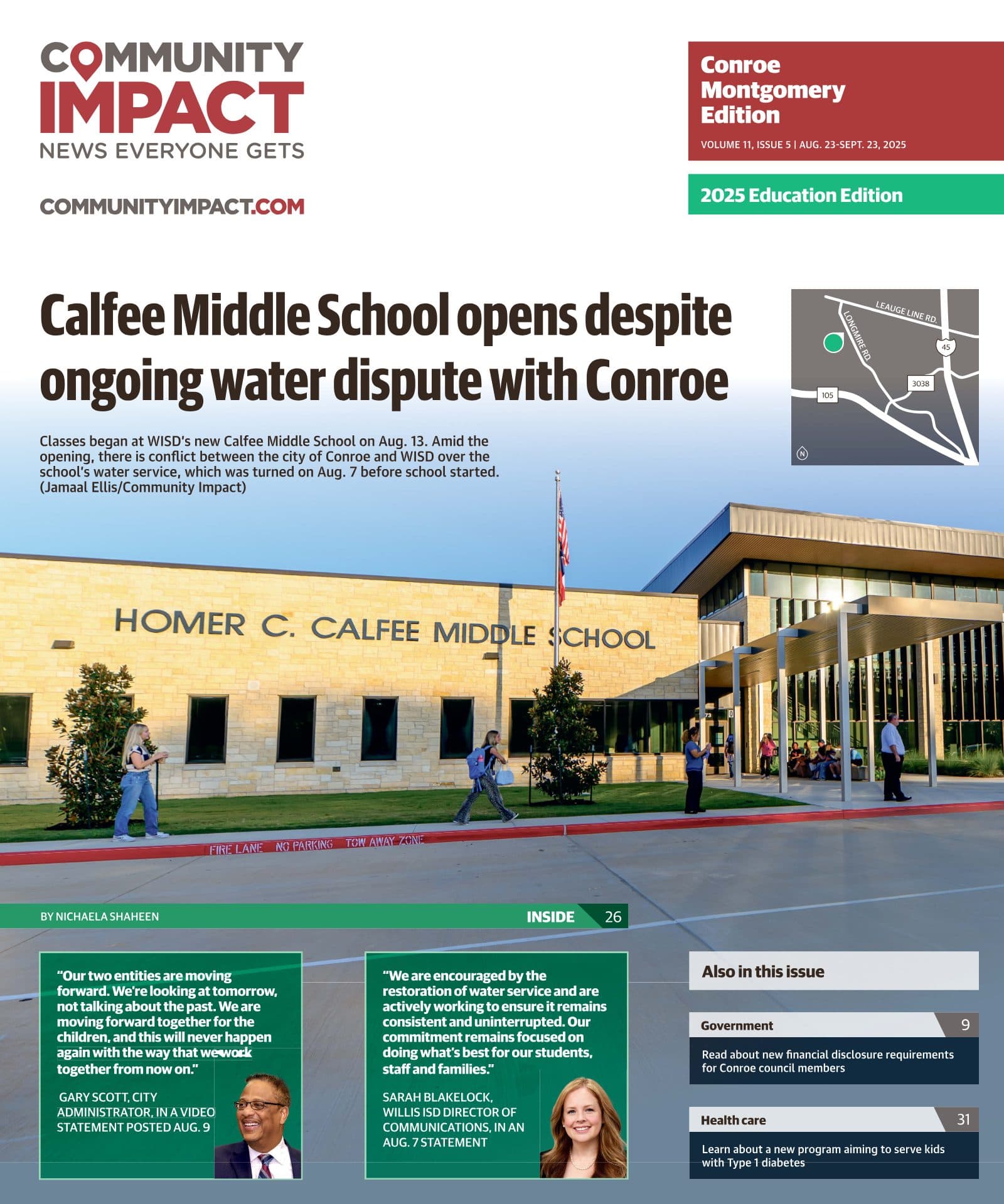 Conroe - Montgomery cover — August 2025