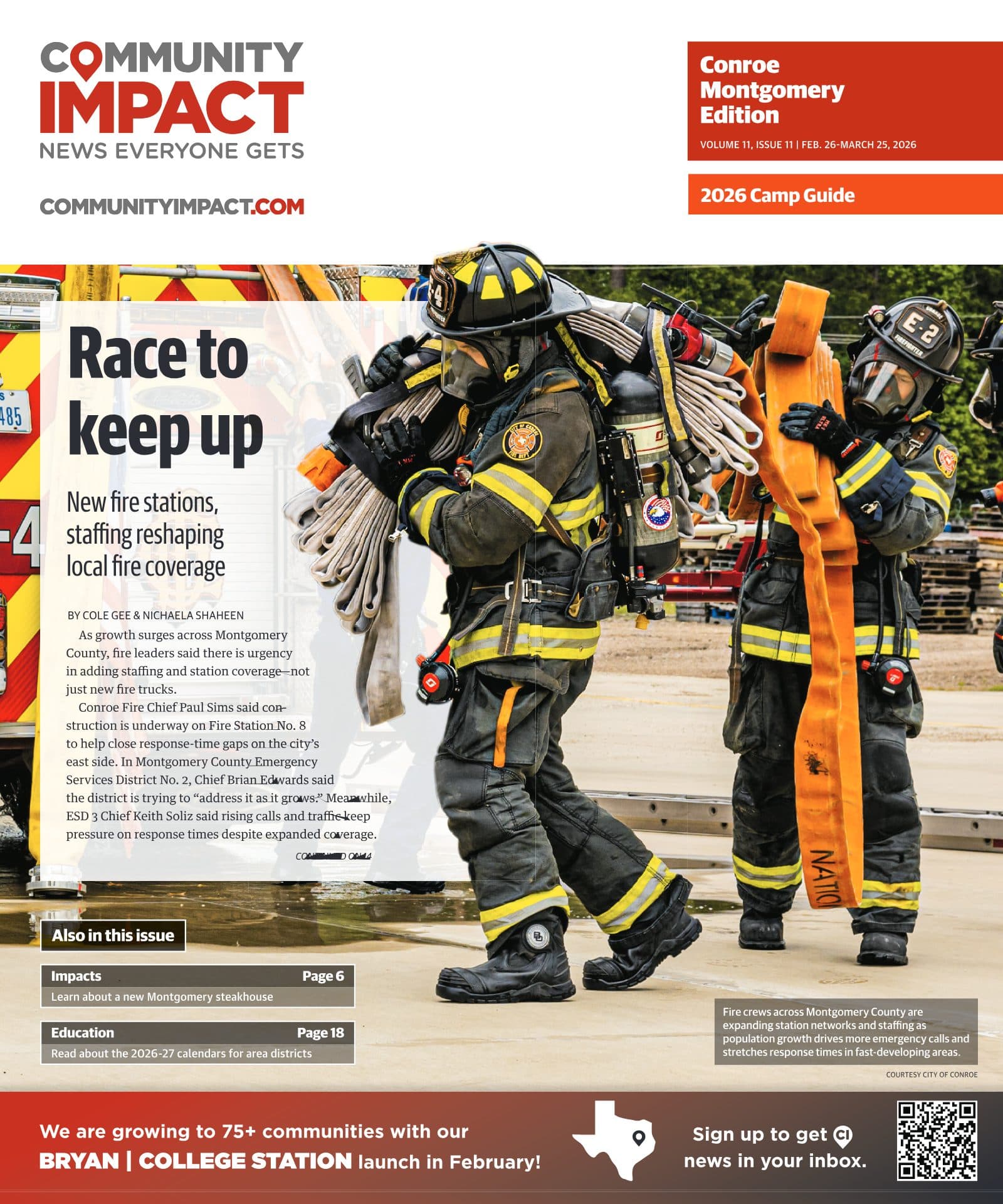 Conroe - Montgomery cover — February 2026