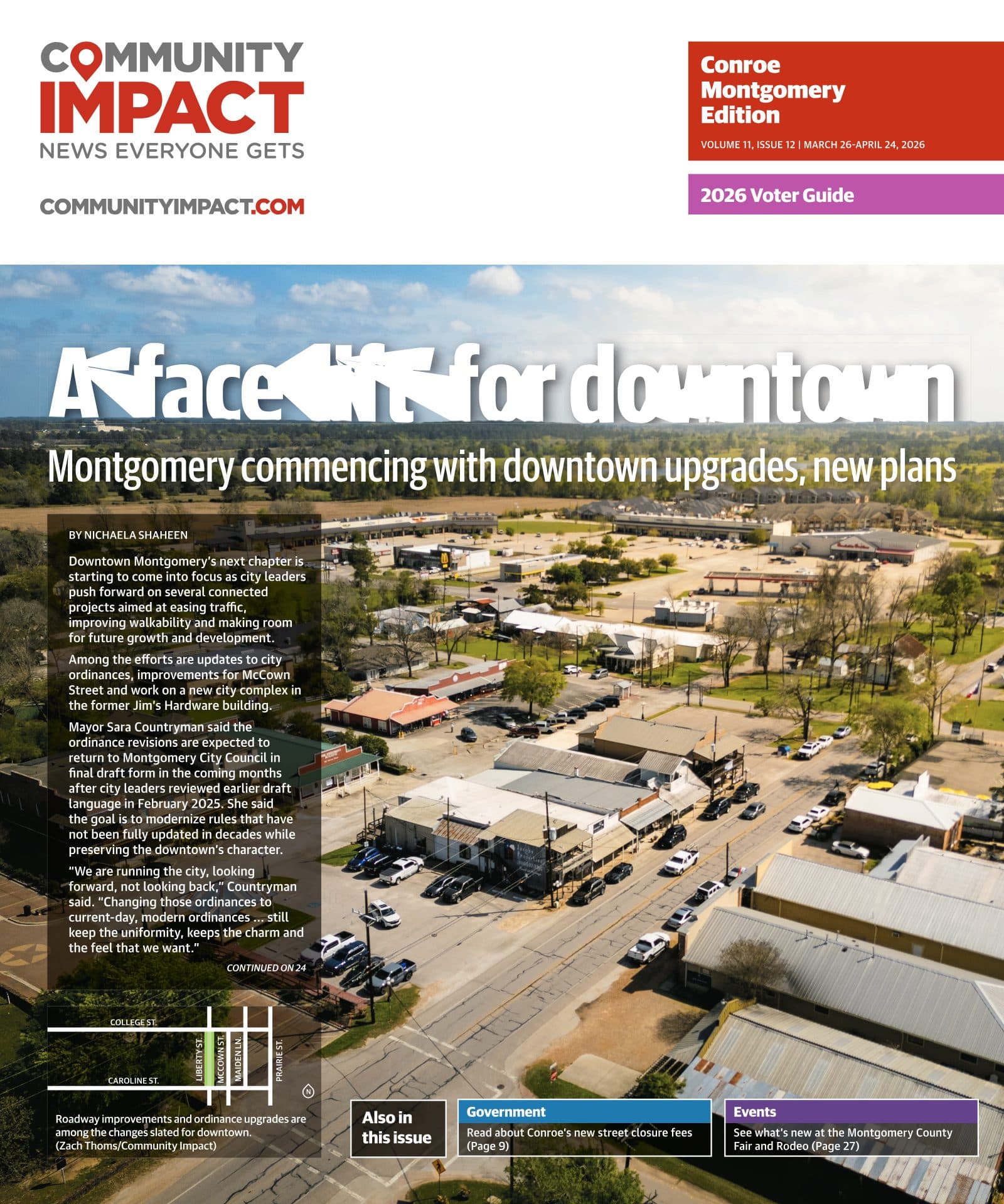 Conroe - Montgomery cover — March 2026