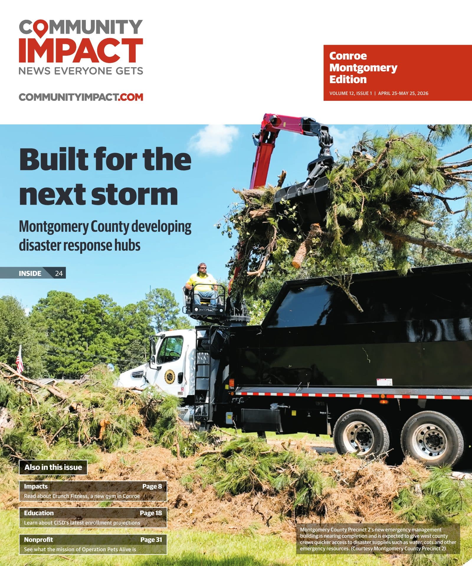 Conroe - Montgomery cover — April 2026