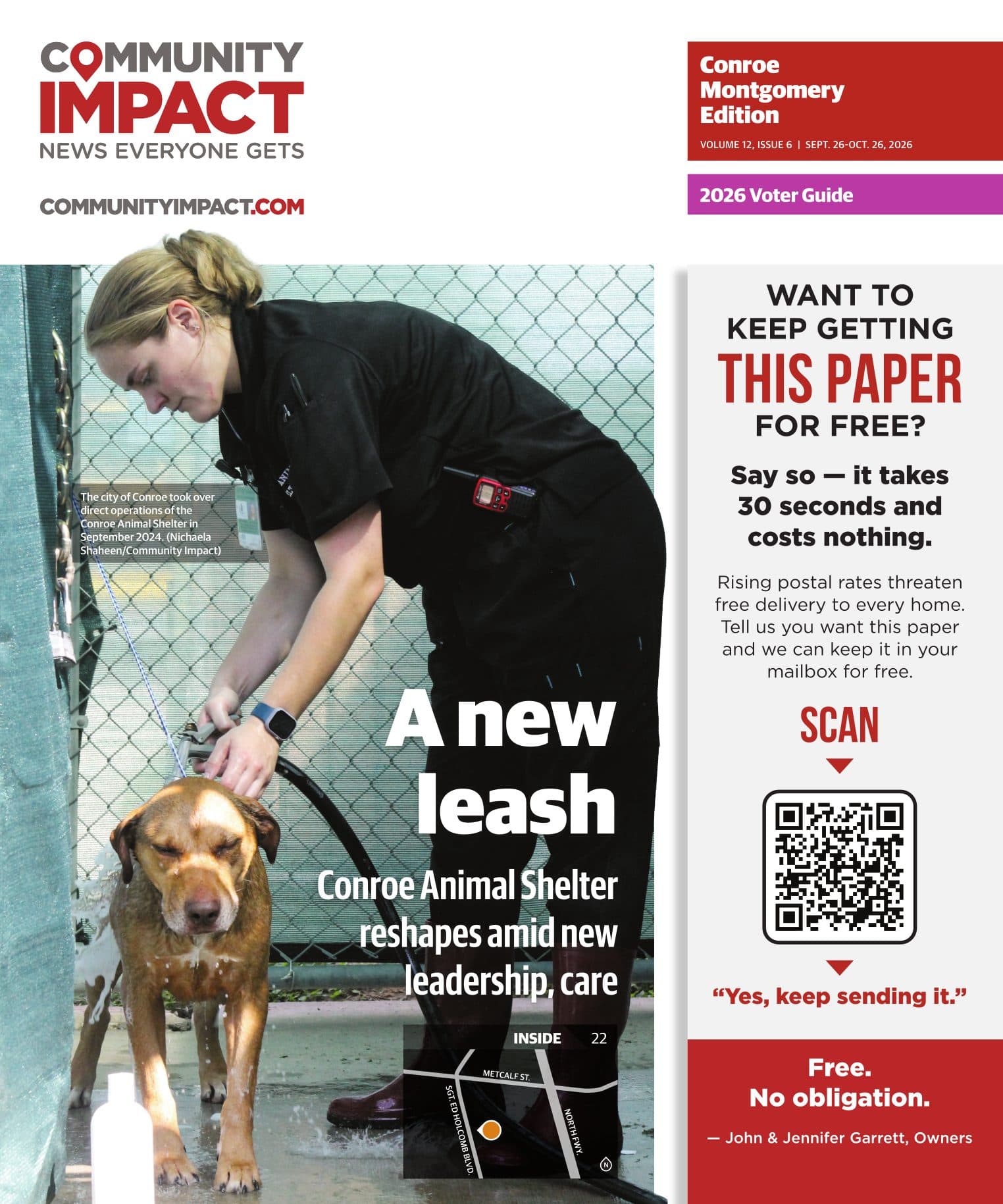 Conroe - Montgomery cover — September 2026