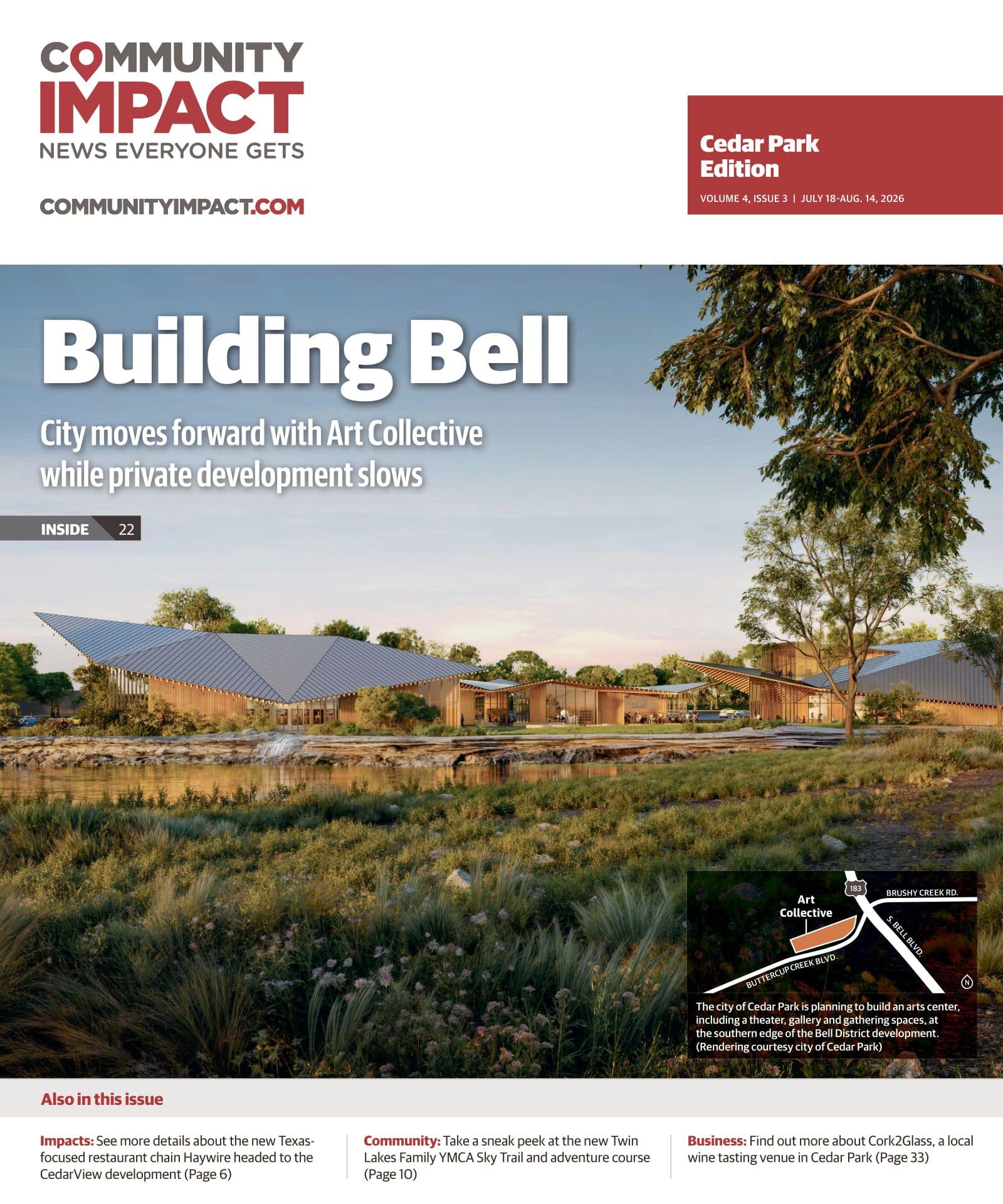 Cedar Park cover — July 2026