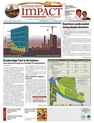 Central Austin cover — November 2008