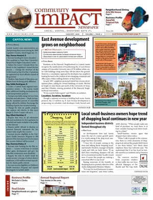 Central Austin cover — January 2009