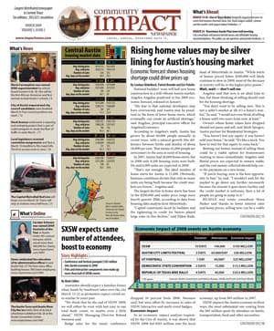 Central Austin cover — March 2009