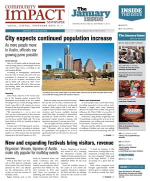 Central Austin cover — January 2013
