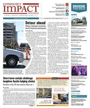 Central Austin cover — February 2014