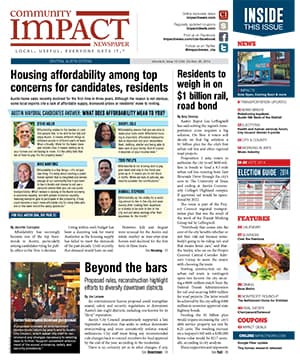 Central Austin cover — October 2014