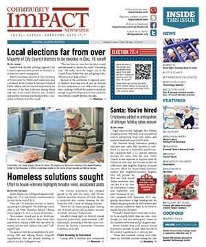 Central Austin cover — November 2014